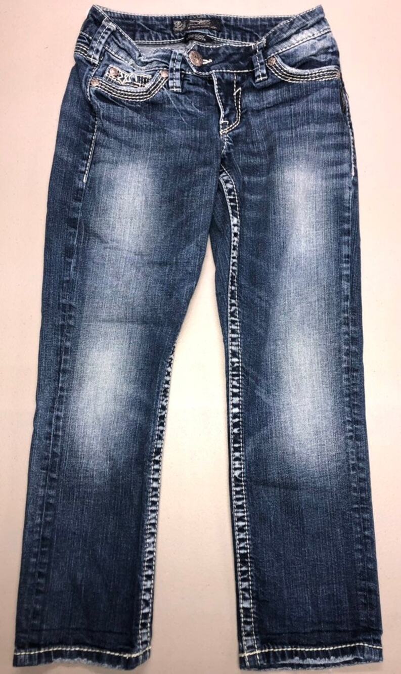 Silver Tuesday Low Capri Jeans W26